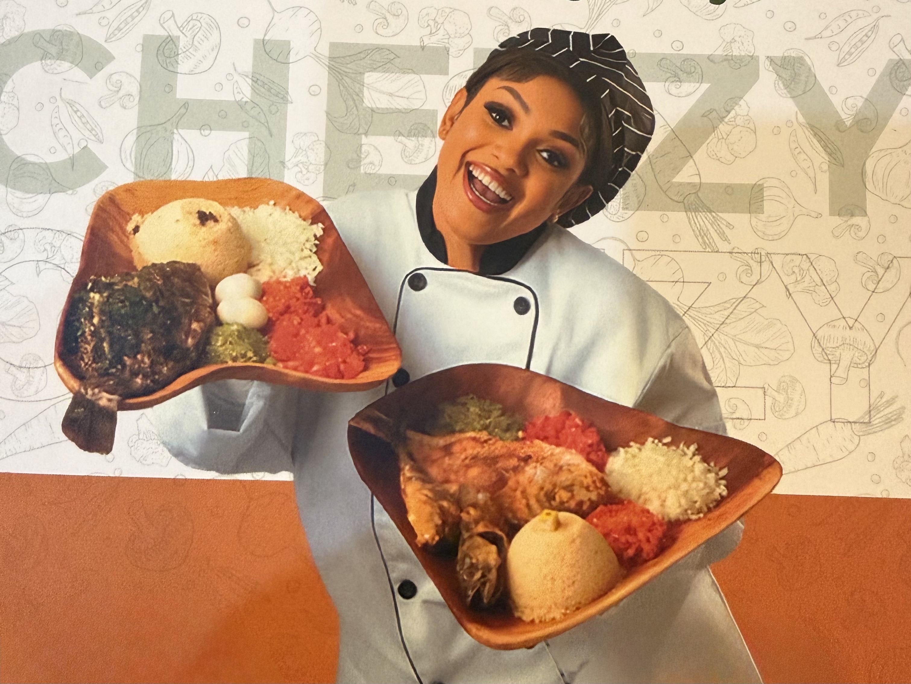 Head Chef of Chez Amis Bar and Grill presenting signature dishes with warm hospitality